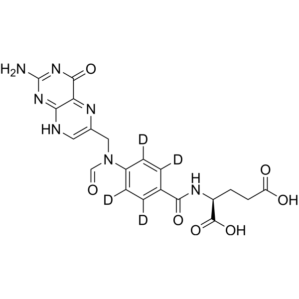 10-Formylfolic acid-d4 461426-41-5